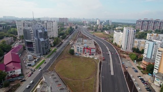 Строительство развязки на Ново Садовой в Самаре