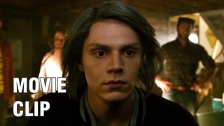 Quicksilver Scene - Quicksilver Meets Wolverine | X-Men: Days Of Future Past (2014) Movie Clip