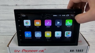 2Din Магнитола Pioneer Ok AH 1801 2/32 Гб 7 дюймов
