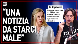 PARTE IL TERRORISMO SUI CONTI CORRENTI  UNA FAKE NEWS MUTATA IN NOTIZIA: MELONI LO SA