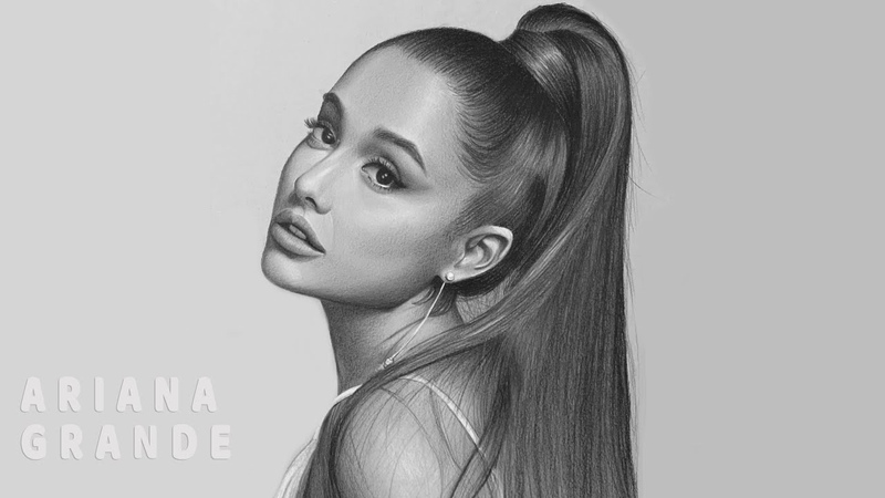 Drawing Ariana Grande Pencil Drawing Time