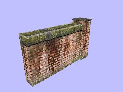 Muro di cinta 5 H 2Mt