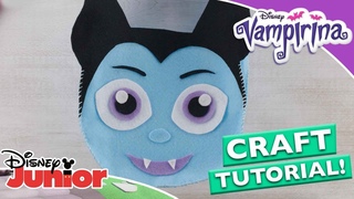 Felt Handbag Tutorial 👜 | Vampirina | Disney Junior Arabia
