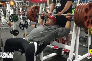 Dallas McCarver’s Chest Workout - with Heavy Straight Sets