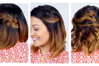 3 Easy Short Hair Hairstyles!!