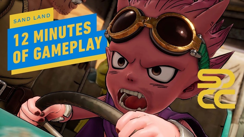 Sand Land 12 Minutes of PS5 Gameplay, Comic Con