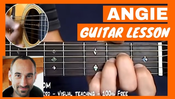 Angie Guitar Lesson part 1 of