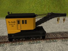 Crane 150 Ton MOW Denver & Rio Grande Western D23