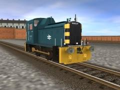 BR Class 06 bogey yellow rods
