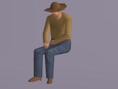 Person Western Man 11T