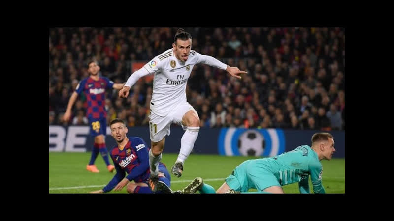 Gareth Bales Last Performance vs Barcelona (18 12
