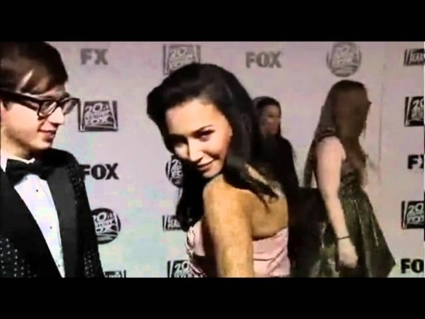 Naya Rivera, Kevin Mc Hale et Harry Shum Jr. lors des Emmys Awards