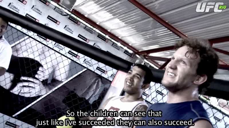 JOSE ALDO: GIVING BACK TO THE