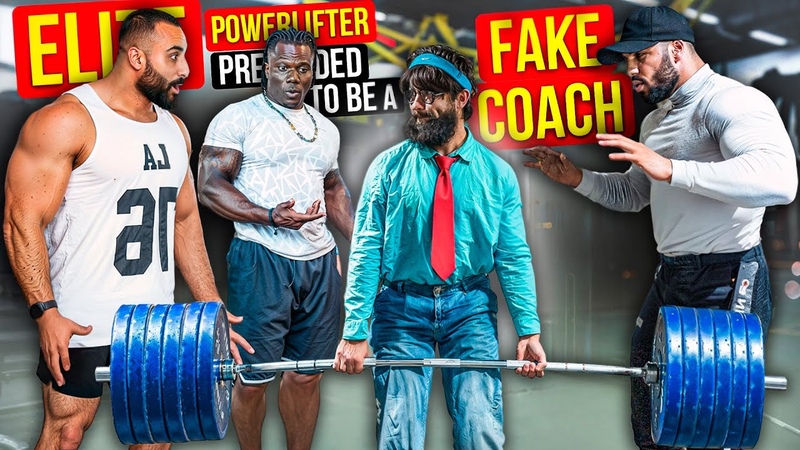 Elite Powerlifter Pretended to be a FAKE TRAINER, Anatoly gym