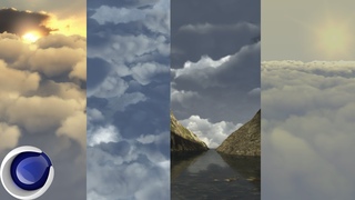 How To Make Realistic Clouds In Cinema 4D Without Any Plugin - Quick Tutorial