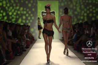 Коллеция купальников от Кристины Милиан на MERCEDES-BENZ FASHION WEEK SWIM 2013