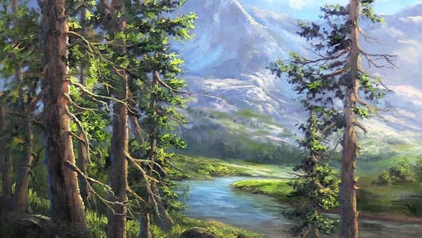 The Hidden Mountain, Landscape