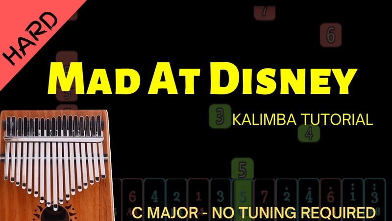 Mad at Disney salem ilese, Kalimba Tutorial (