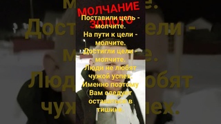Поставленная цель. Достигли желаемого молчите. Люди не любят успешных. Мотивация. Мудрый совет.