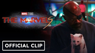 The Marvels - Official ’Let the Flerkens Eat You’ Clip (2023) Brie Larson, Samuel L. Jackson