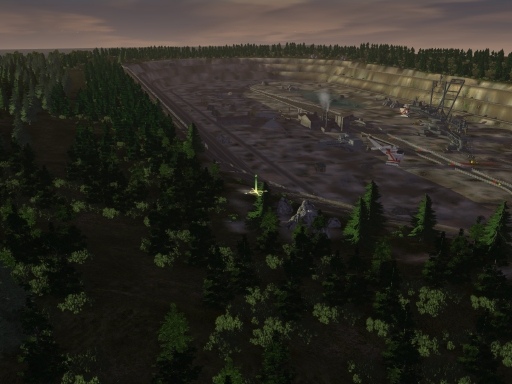 Large Fictional UK Route Basic AI Session
