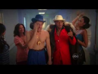 Scrubs J.D. Gets His Strut On