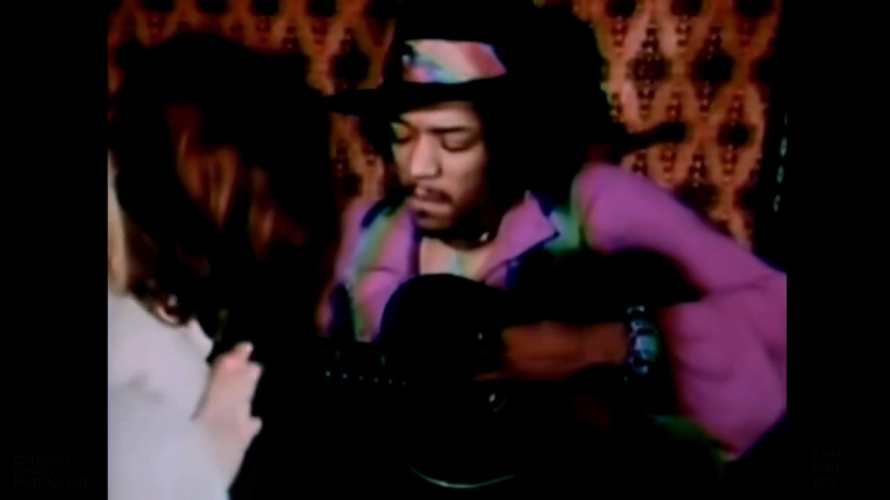 Jimi Hendrix Hound Dog Brook Street, London, February,