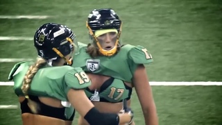 Женская команда и Американский футбол! Заинтригованы?! Women’s Rugby match .