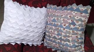 DIY-CAPA DE ALMOFADA DE BIQUINHOS COM ZÍPER SUPER FÁCIL