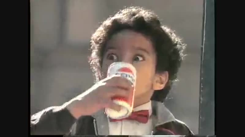 старая реклама пепси с Майклом Джексоном 1988