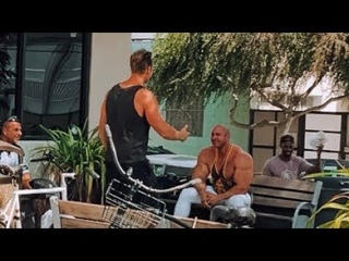 IS IT A CHICKEN LEGS BRO ? Prank