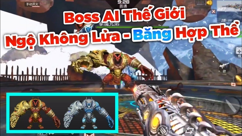 CF Mobile, CF Legend : Big Update Boss AI Thế Giới Ngộ Không Lửa Băng Với Skill Lưỡng Long