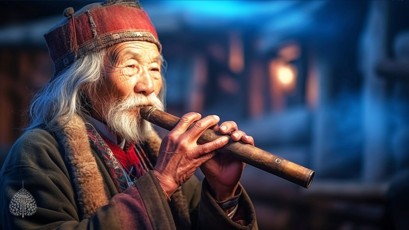 Healing Tibetan Flute, Eliminate Stress And Calm The Mind, Release Of Melatonin And