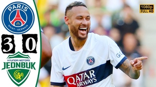 PSG vs Jeonbuk Motors 3 0 All Goals & Highlights | Neymar 2 Goals and Asisit