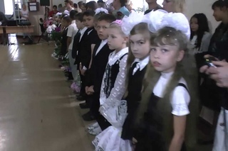 Последний звонок. Шк №5. Дзержинск. Украина. Весна 2013.