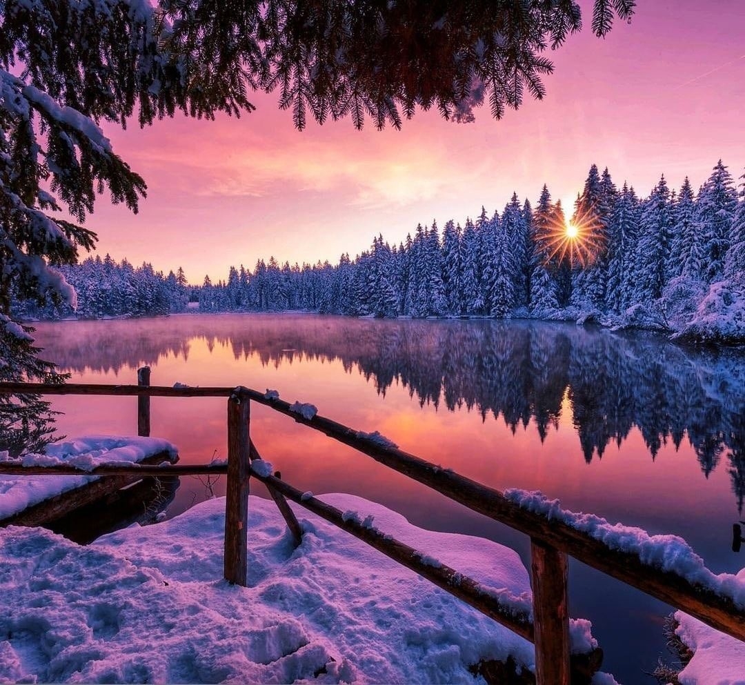Завораживающие зимние пейзажи