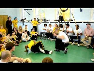 Pepeu Capoeira and  Mestre Cobra Mansa.