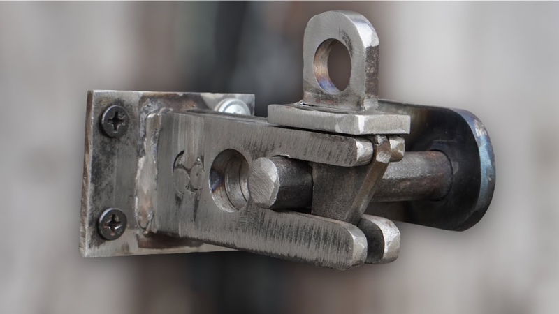 Sliding door lock DIY Homemade Door