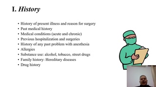 preoperative assessement