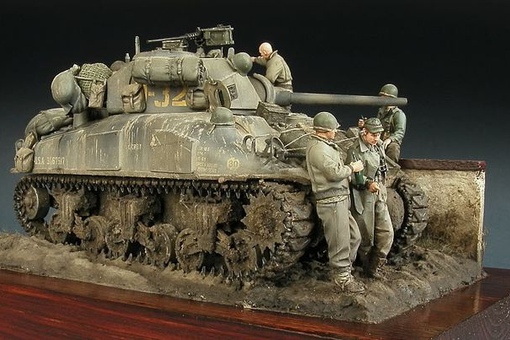 1 35 built. Шерман 1/35 диорама. Диорама Нормандия 1/35. Танк Шерман 1/35. Шерман звезда 1 35 набор.