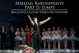 Mikhail Baryshnikov Part II: Jumps