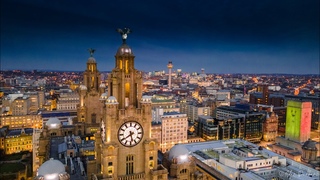 Royal Liverpool Liver Building 4K Cinematic Drone Video - Bertie & Bella's Valentines Day 2021