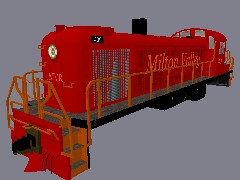 MVR (Milton Valley Railroad) Alco RSD-5 #409