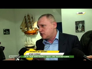 Ігор Суркіс розповів про майбутнє Шовковського і Гусєва